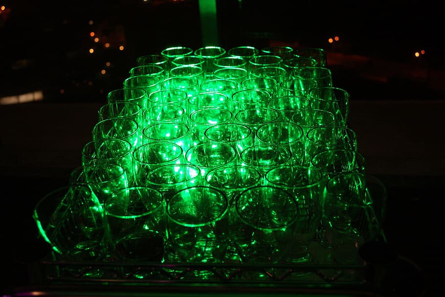 Green, Glass, Light, Calm, Crystal Ball, brightness, green color HD wallpaper