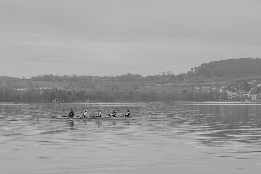 lake constance, rowing, rowing boat, canoeing, nature, paddle HD wallpaper