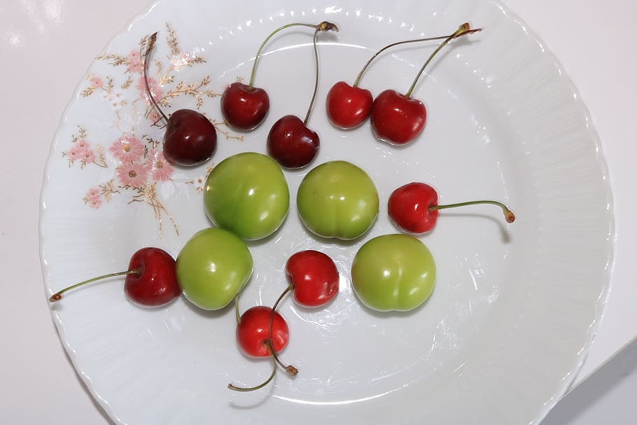 erik, cherry, fruit, food, food and drink, healthy eating, freshness HD wallpaper