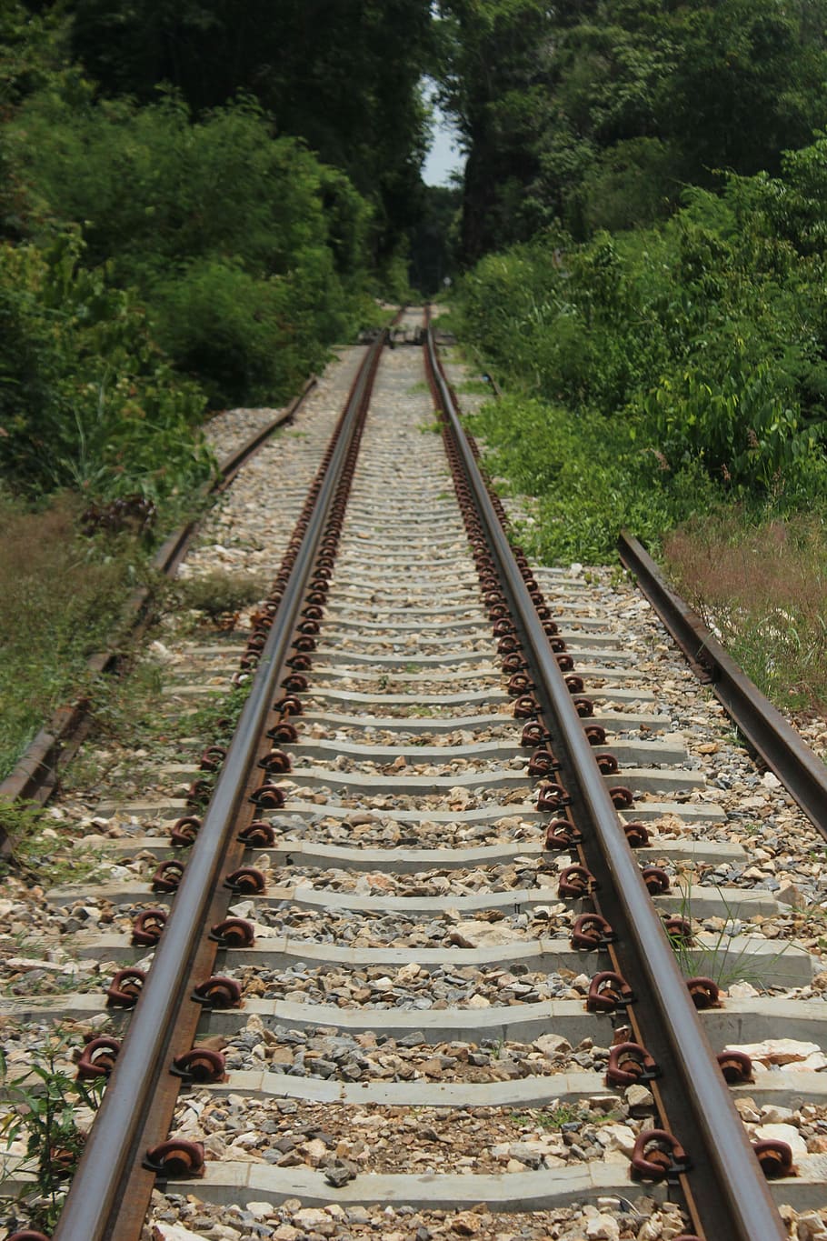 Railway, Parallel, Tracks, Railroad, infrastructure, iron, industry HD wallpaper