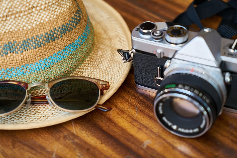 old, camera, lens, hat, holiday, eyewear, entertainment, toys hobbies HD wallpaper