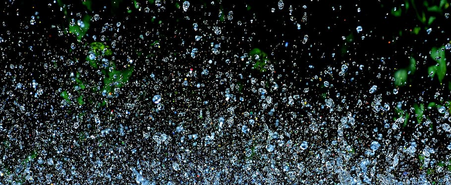 water droplets in micro photography, untitled, water splashes HD wallpaper