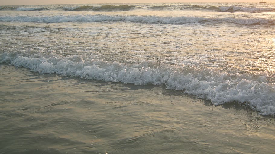 shore, sand, river, ocean, vacation, coast, nature, travel HD wallpaper