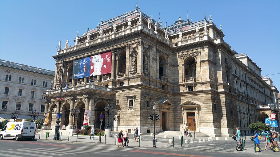 opera, state opera, hungarian state opera, architecture, building exterior HD wallpaper