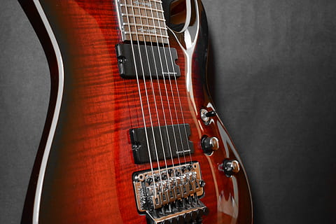 guitar, eight strings, seven-string, guitars, shcheckter, instrument HD wallpaper