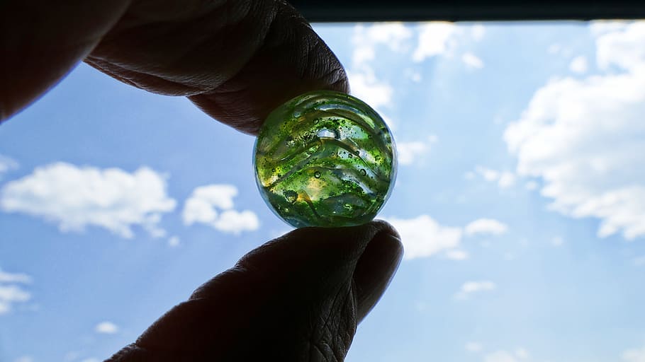 ball, finger, sky, human hand, human body part, cloud - sky HD wallpaper