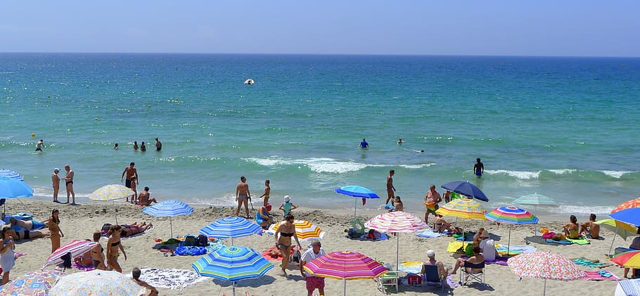 Alghero, Beach, Mediterranean, Summer, summertime, italy, sea HD wallpaper