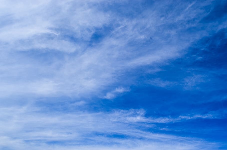 Blue, Sky, Clouds, Outdoors, Scenic, tranquil, weather, meteorology HD wallpaper