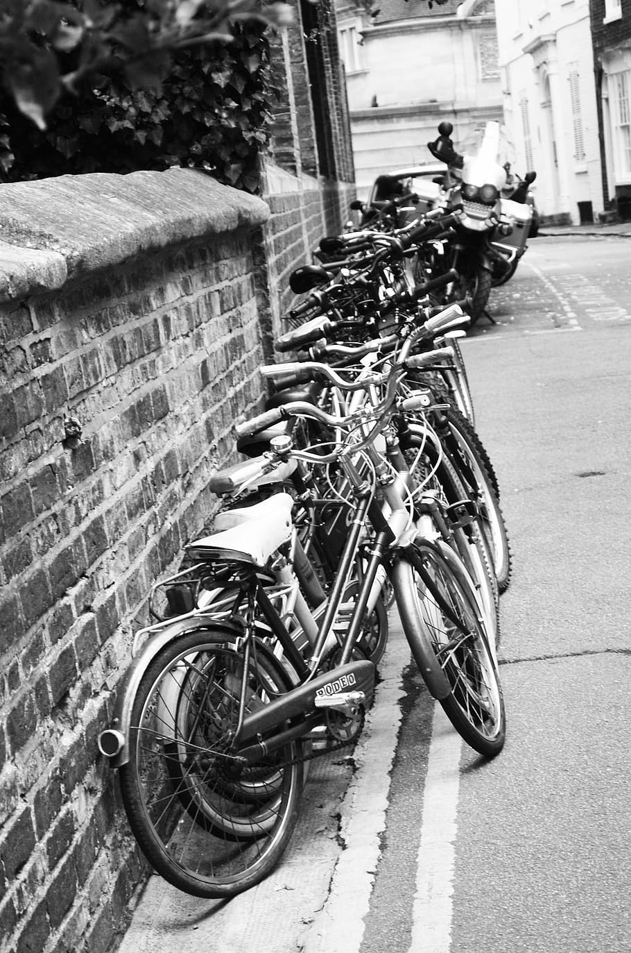 cycles, cambridge, summer, parking, rent, streen, public, transportation HD wallpaper