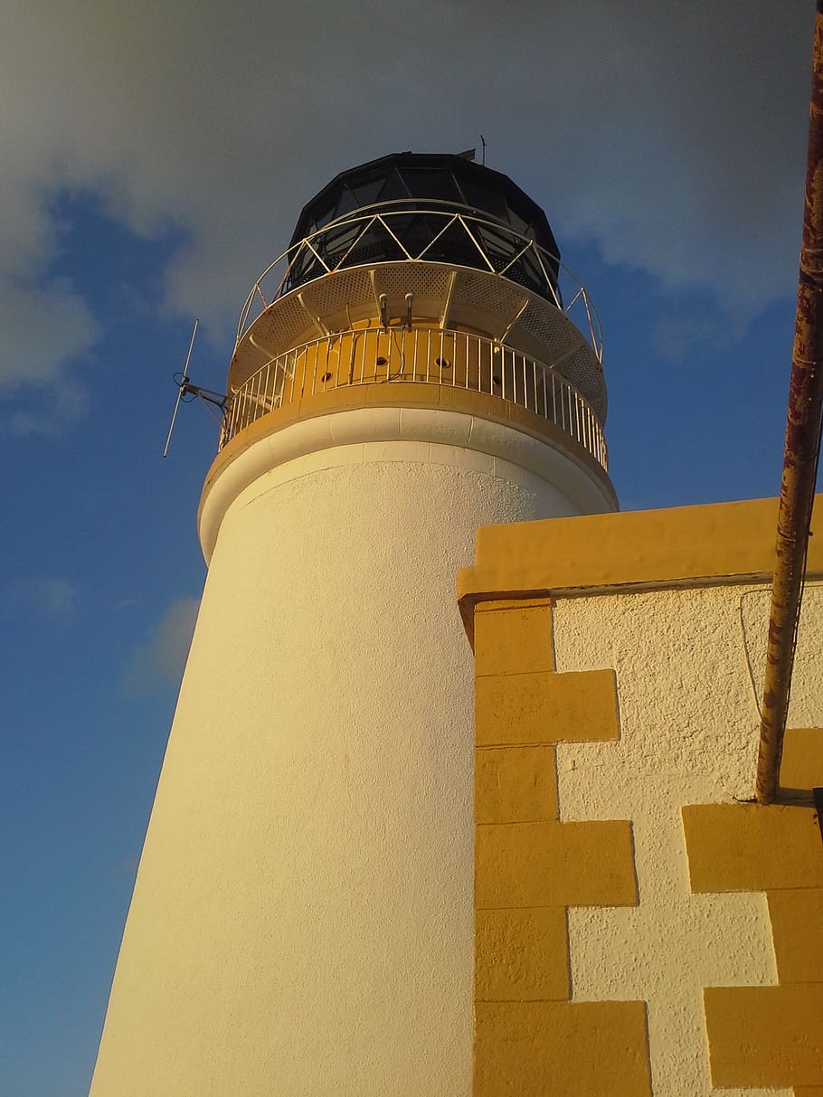 lighthouse, abandoned, island, architecture, built structure HD wallpaper