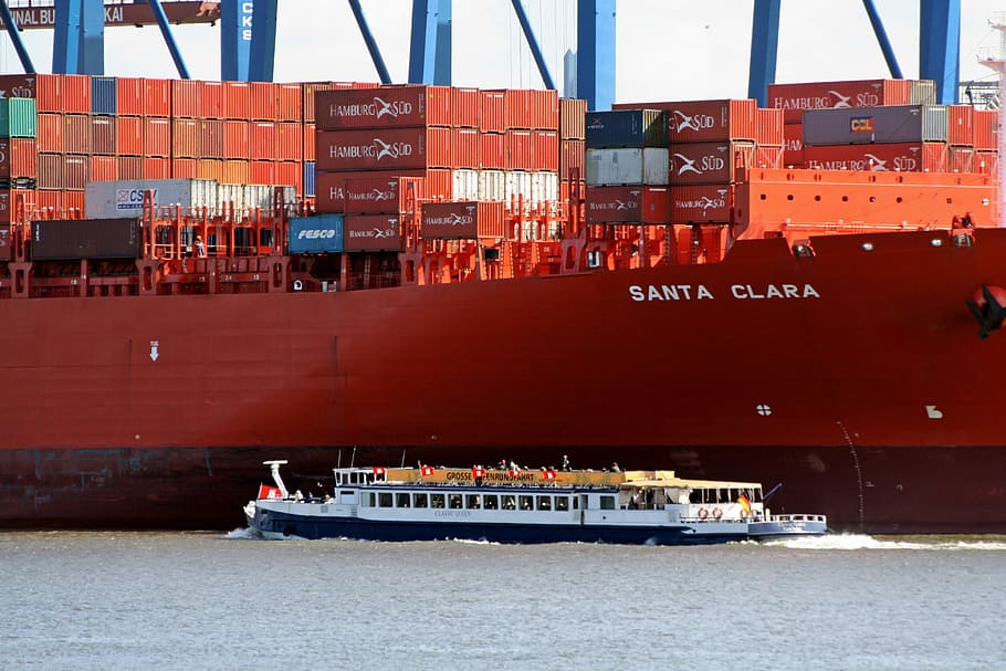 cargo container, industry, export, majority, transport system HD wallpaper