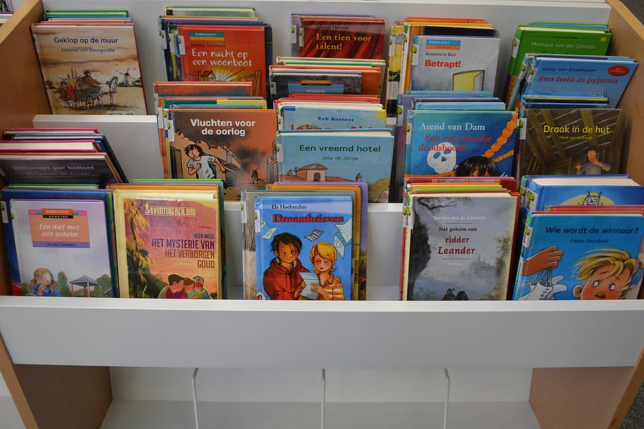 books, library, read, choice, variation, no people, communication HD wallpaper