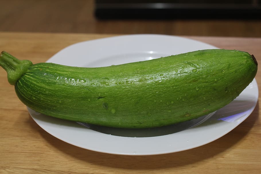 zucchini, plants, pumpkin, green color, freshness, food and drink HD wallpaper