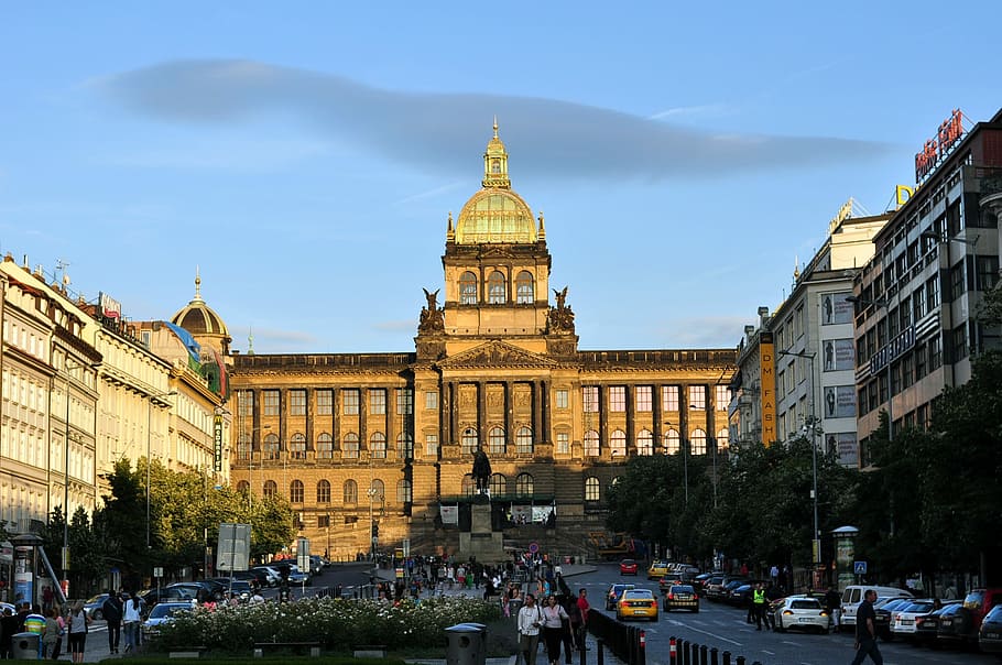 Czech, Prague, Twilight, architecture, built structure, building exterior HD wallpaper