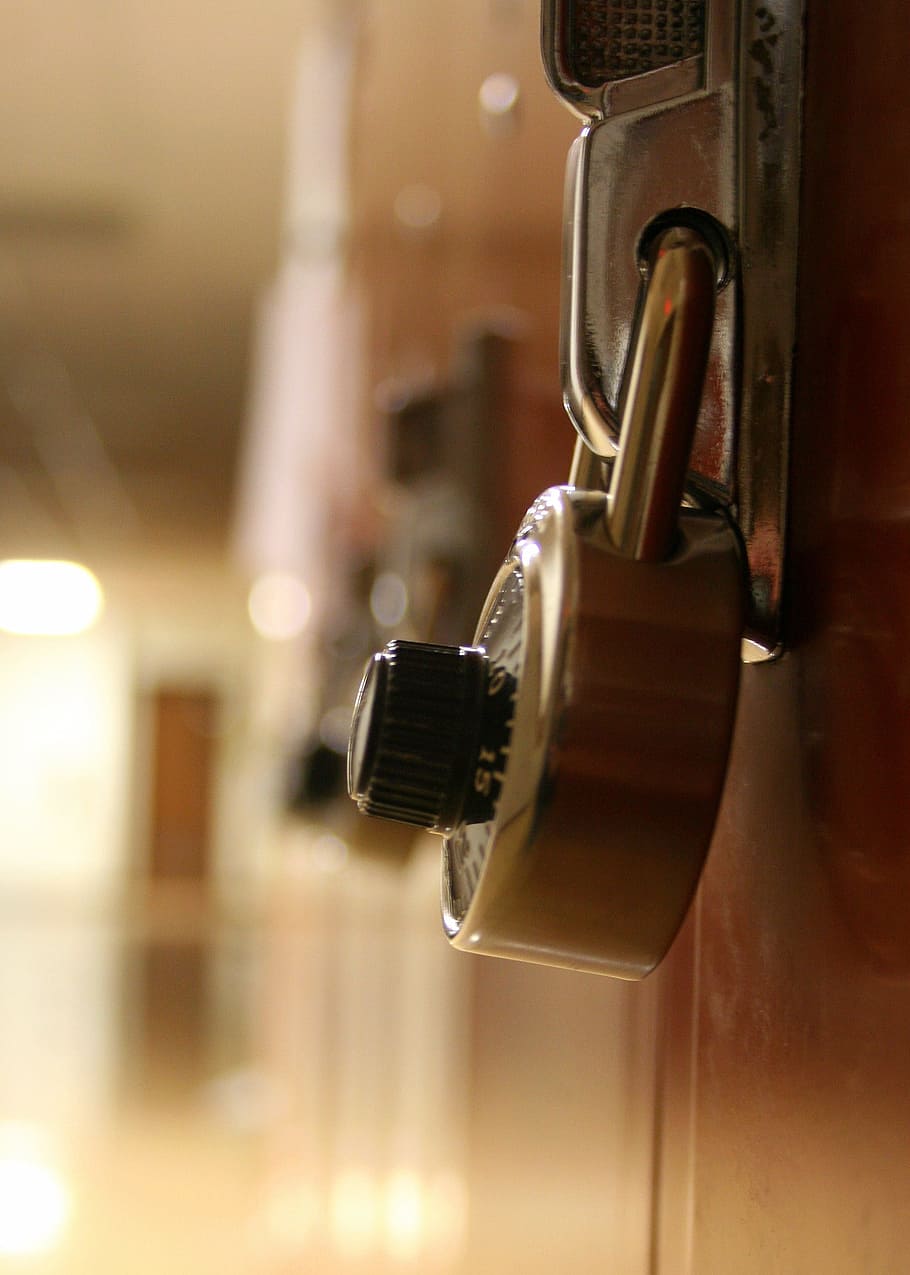 lock, locker, school, safe, security, padlock, secure, protection HD wallpaper