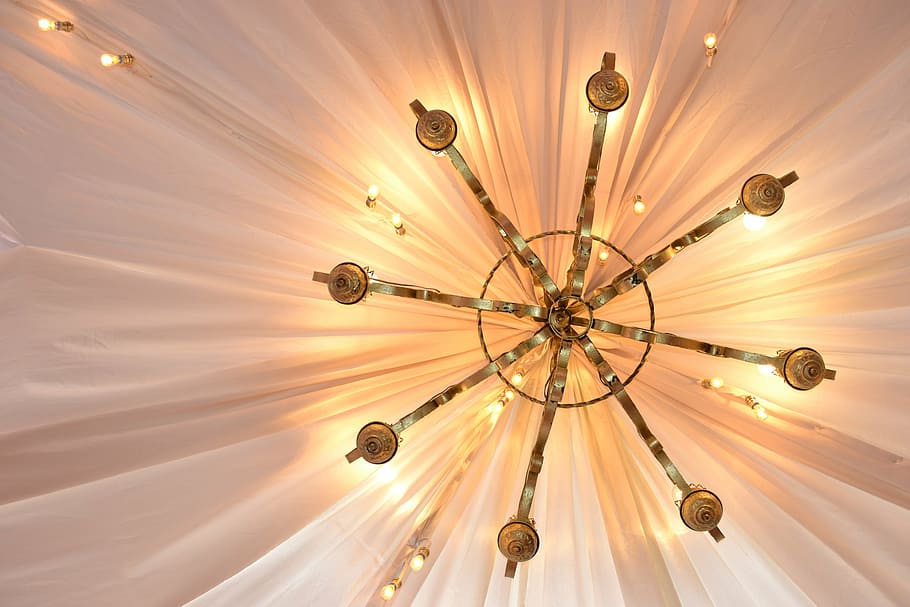 lights, candlestick, magd, spider, decoration, electricity HD wallpaper