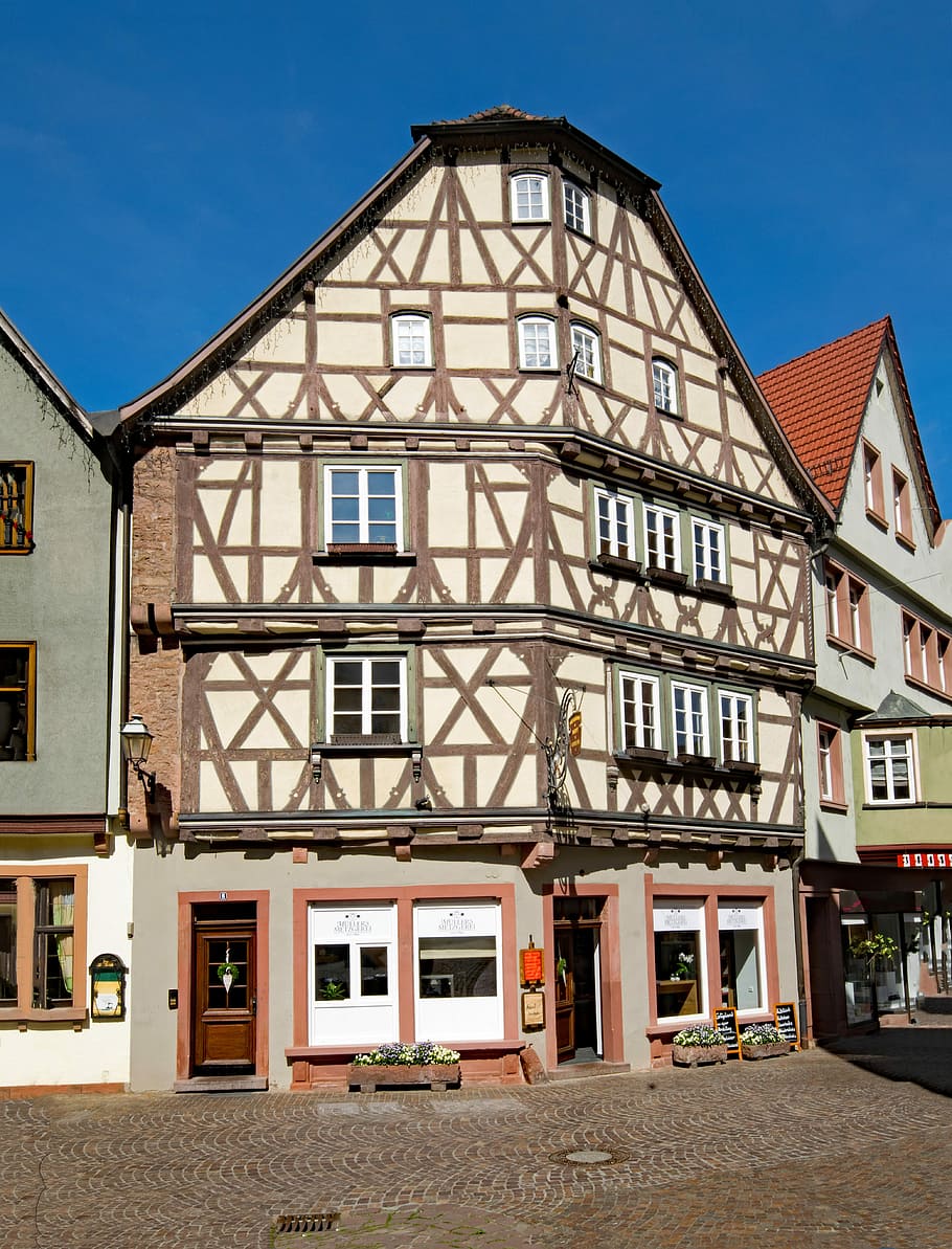 Wertheim, Baden Württemberg, Germany, old town, old building, HD wallpaper