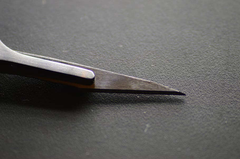 knife, scalpel, edge, single object, studio shot, writing instrument