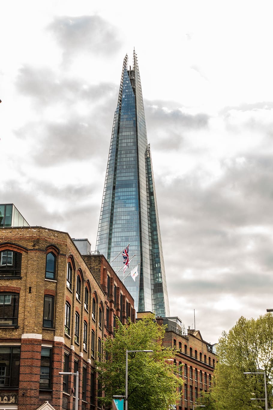 the shard, bowever, london, england, architecture, landmark, HD wallpaper