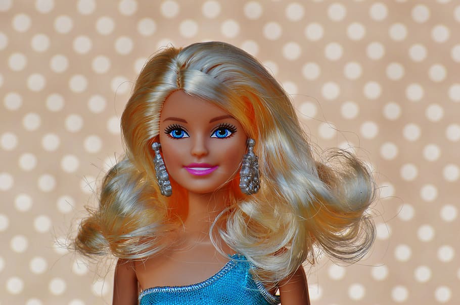 beauty, barbie, pretty, doll, charming, children toys, girl, HD wallpaper