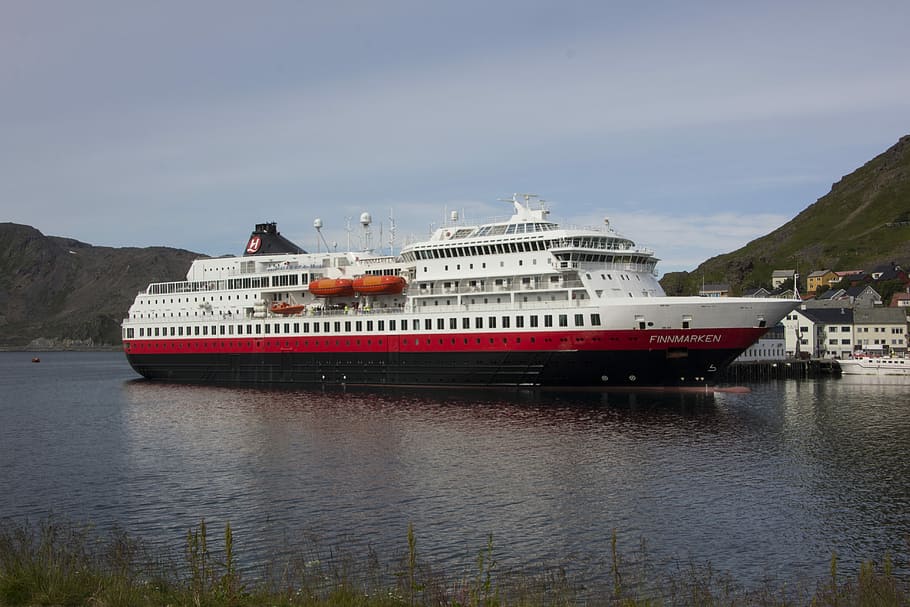 Nordkapp, Ship, Travel, Norway, Finnmark, outdoors, day, water, HD wallpaper