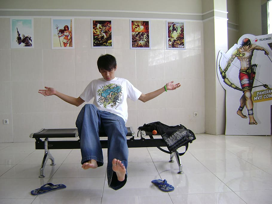 Man, Asian, People, Fly, full length, indoors, one person, casual clothing HD wallpaper