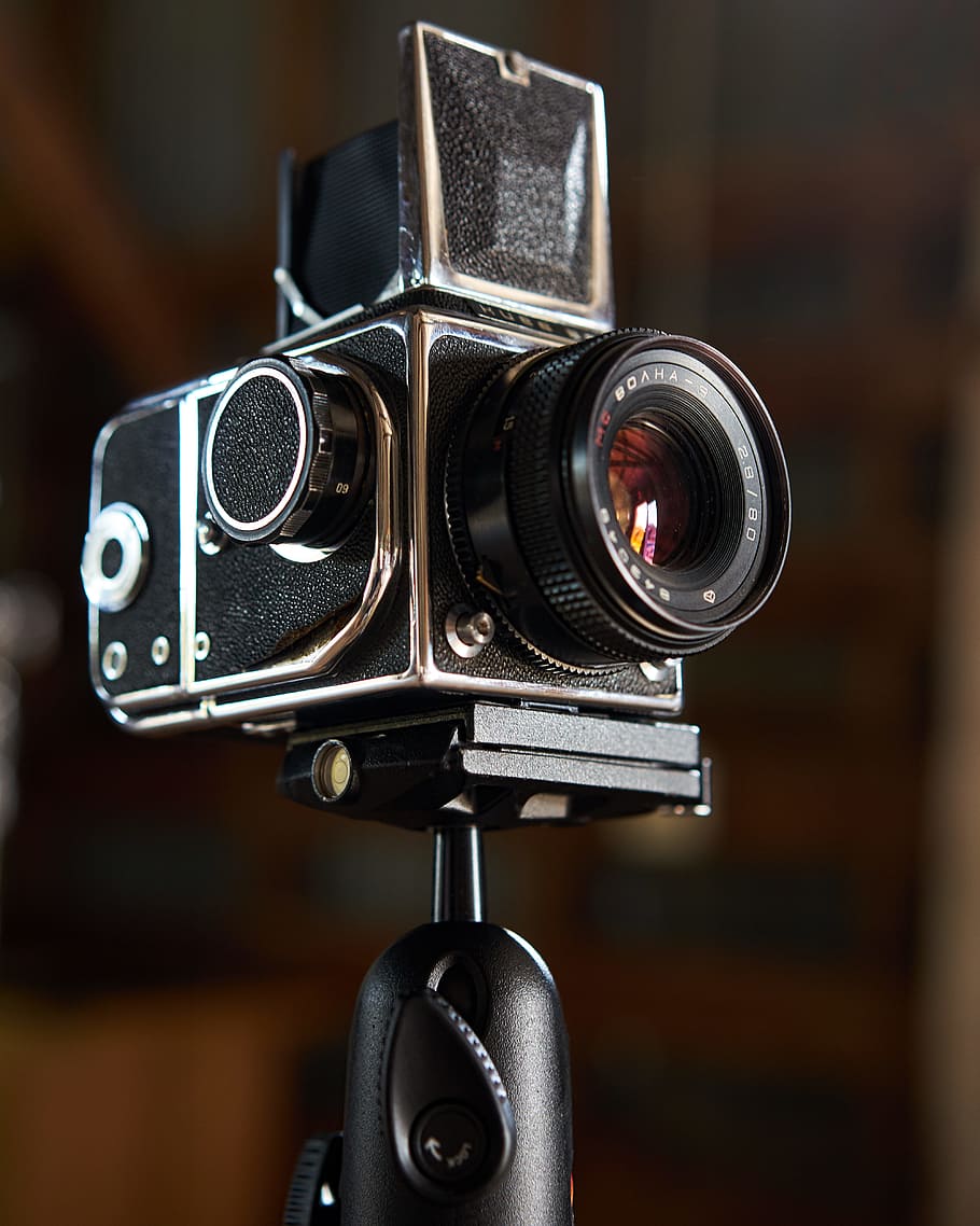 One of my toys., black vintage camera, camera - Photographic Equipment HD wallpaper