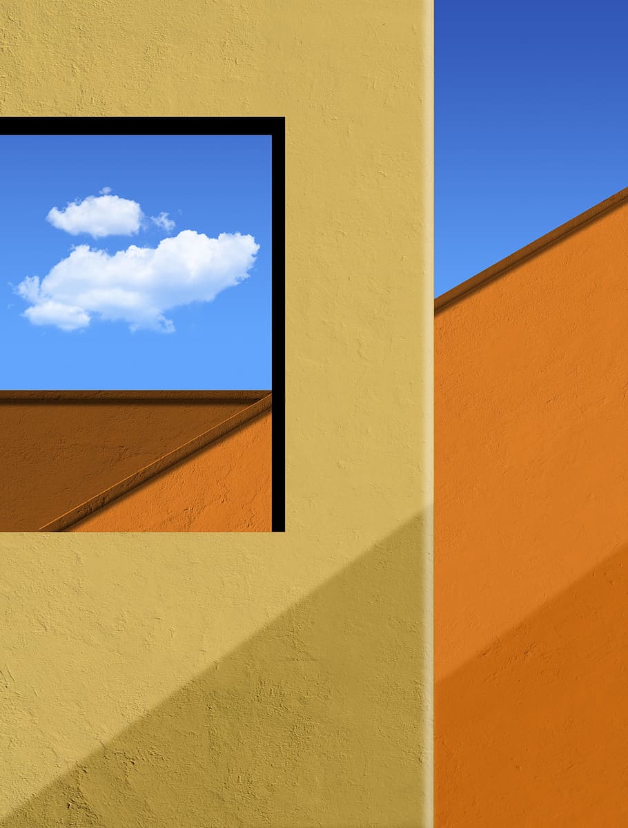 building, modern, shadow, cloud, abstract, air, architecture HD wallpaper