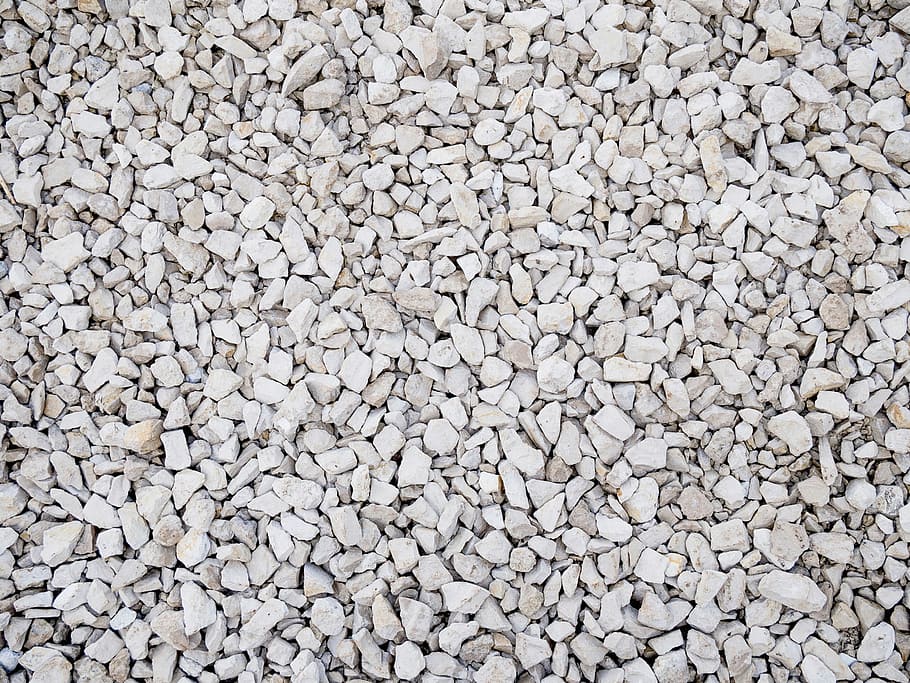gray gravels, nature, white, rocks, pebbles, pile, backgrounds HD wallpaper