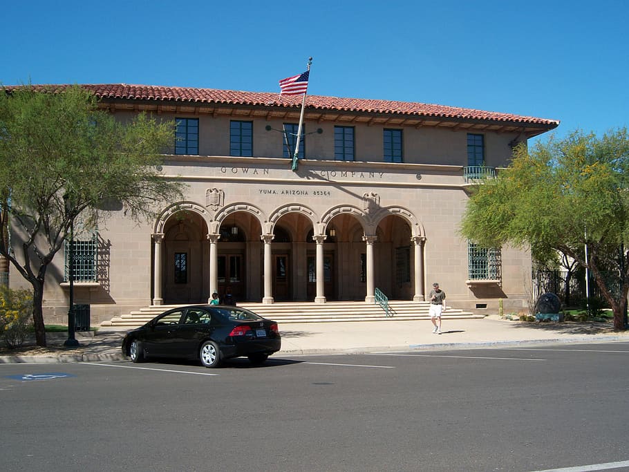 HD wallpaper: Old Yuma Post Office in Arizona, United States, building,  photos | Wallpaper Flare