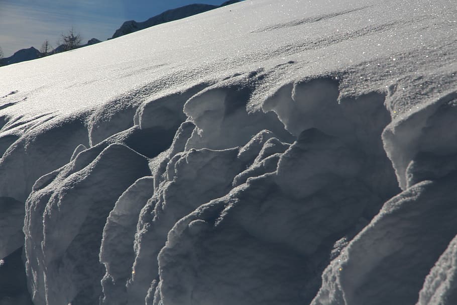 snow, mountain, winter, cold, light, white, nature, ice, cold temperature HD wallpaper