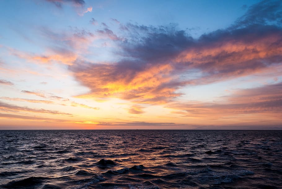 Beautiful, Beauty, Blue, Cloud, Cloudy, colorful, dark, dramatic HD wallpaper