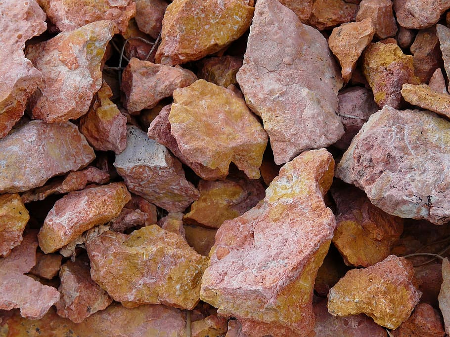 stone, rock, scree, rocks, red, sand stone, colorful, full frame HD wallpaper