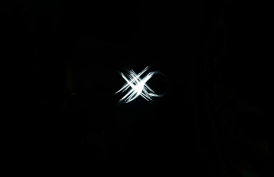 untitled, light, abstract, dark, download, illuminated, black background HD wallpaper