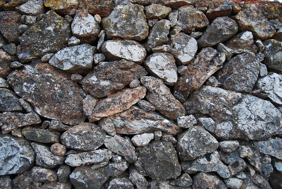 stones, rocks, background, nature, gray, solid, full frame HD wallpaper