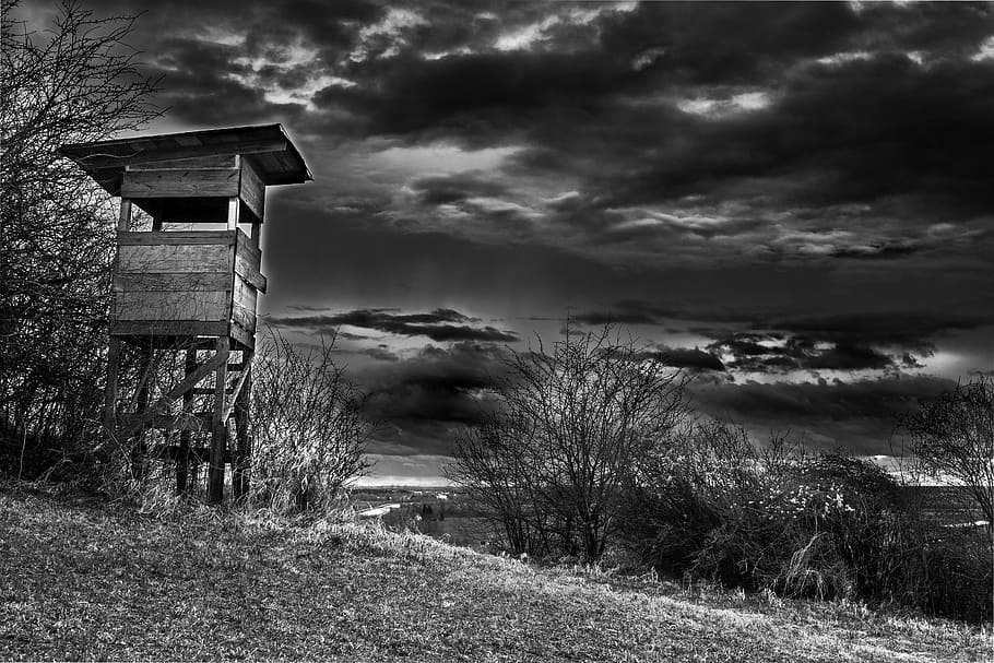 Hunter, Clouds, Dramatic, Landscape, hunter was, nature, sky HD wallpaper