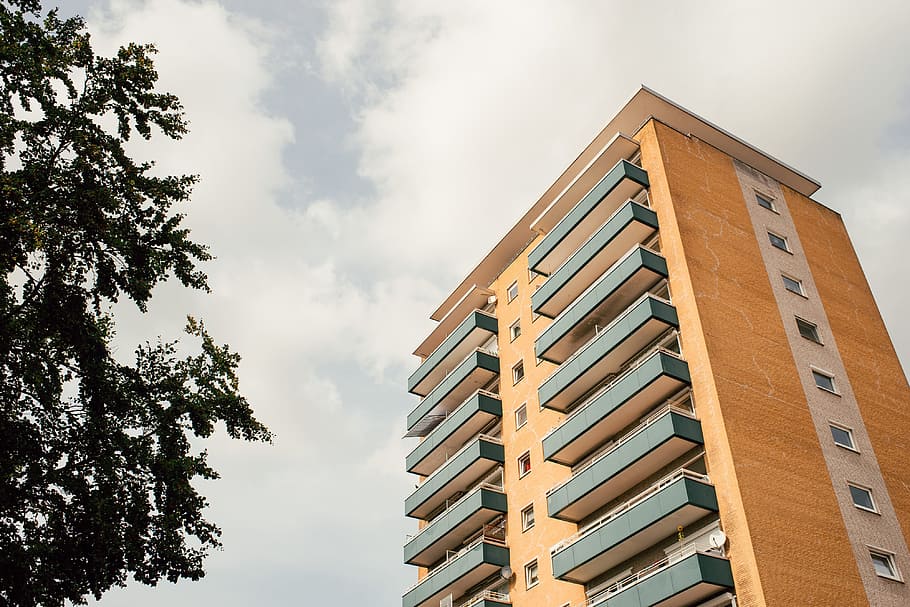 Apartment building, architecture and Cityscape, built Structure HD wallpaper