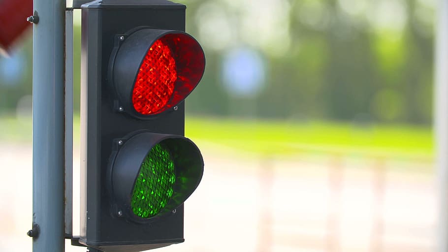 traffic, lights, pictures, stoplight, sign, red, road sign, HD wallpaper