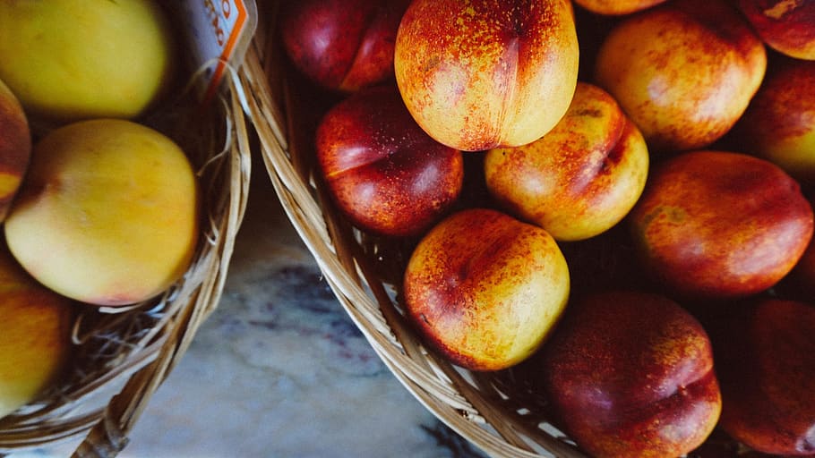 red, apple, fruit, food, fresh, healthy, food and drink, healthy eating HD wallpaper