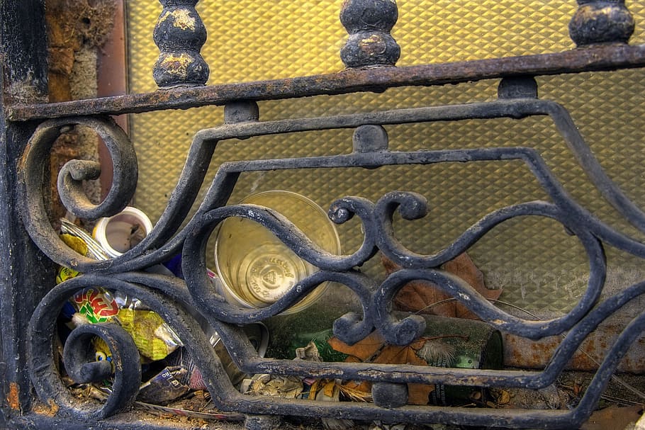 waste, forging, window, colors, metal, no people, pattern, day HD wallpaper