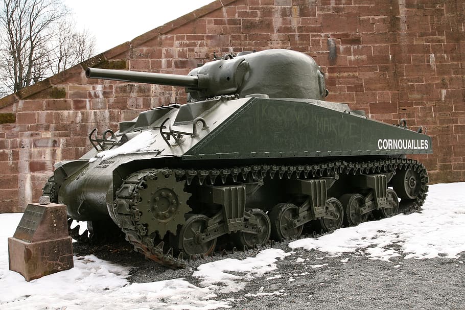 Panzer, Tank, Vehicle, Sherman, M-4, tank vehicle, sherman m-4, HD wallpaper