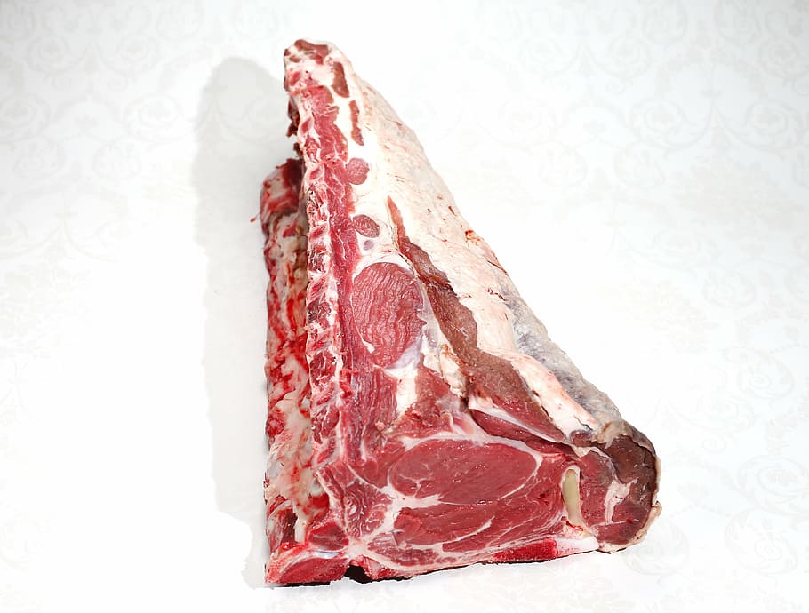 sirloin, ox, beef, roasted, food, dining, fillet of beef, craft HD wallpaper