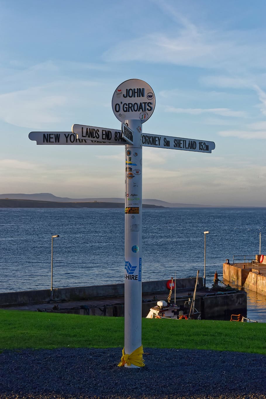 john o'groats, john o'groats signpost, attraction, britain, HD wallpaper