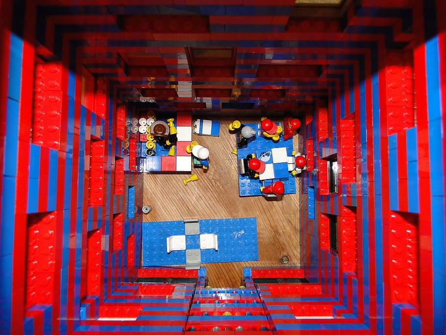 lego, figure, lego blocks, from lego, legomaennchen, mini world, HD wallpaper