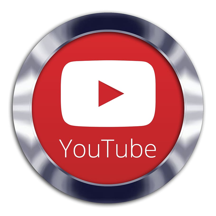 HD wallpaper: YouTube play button logo, you tube, social media, icon,  internet | Wallpaper Flare