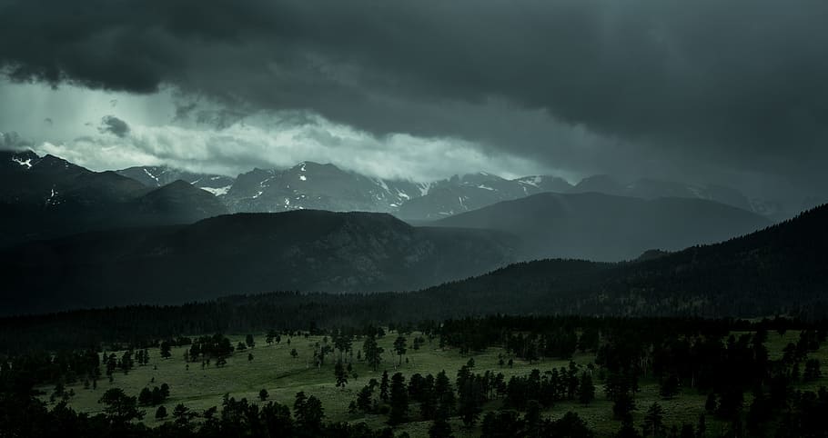 mountain, clouds, sky, aerial, travel, nature, adventure, trip HD wallpaper