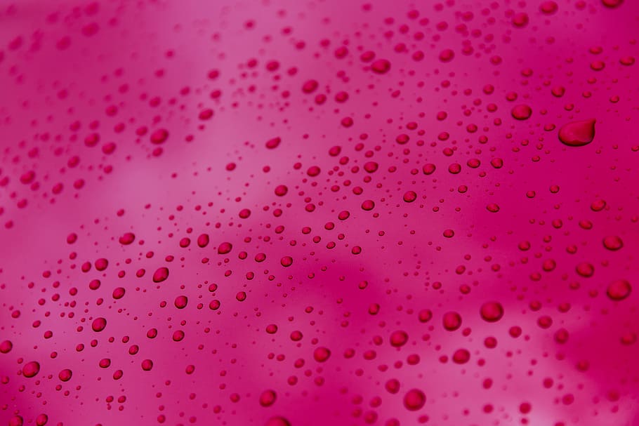 Close-up shot of fresh rain drops on a metal texture, this image was captured with a Canon 6D DSLR HD wallpaper