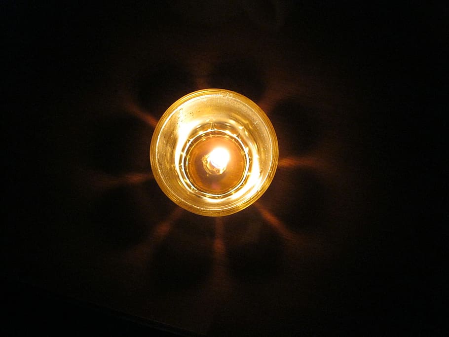 cup, candlelight, shadow, illuminated, lighting equipment, indoors HD wallpaper