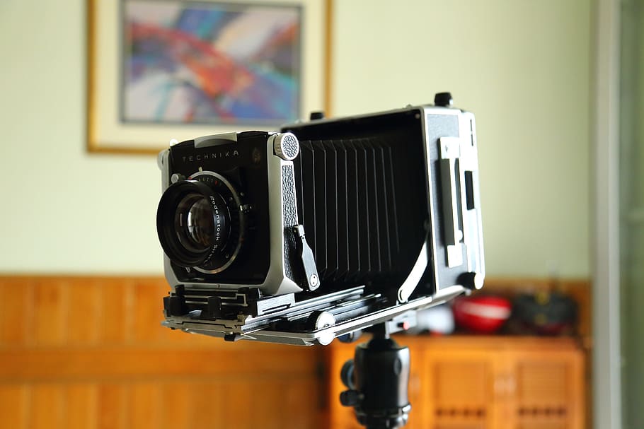 Close-up of Camera, Analogue, aperture, blur, camera lens, decorations HD wallpaper