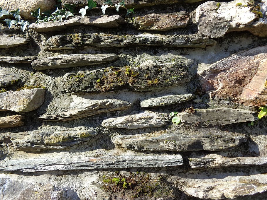 Stone, Stone, Stone Wall, Texture, background, organic, nature HD wallpaper